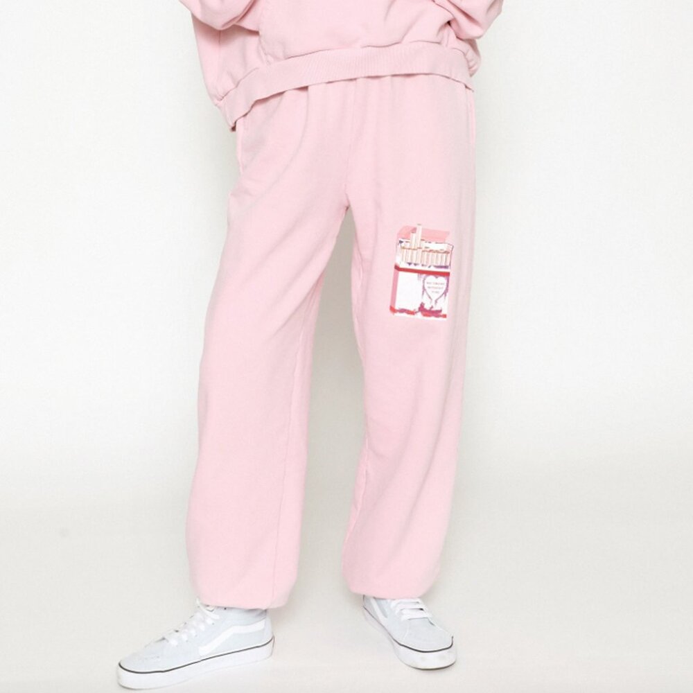 ⭐️NEW⭐️BOYS LIE / No Smoke Without Fire Sweatpants